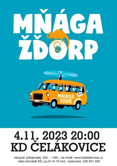 Plakát události Mňága a Žďorp