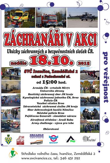 Plakát události Záchranáři v akci