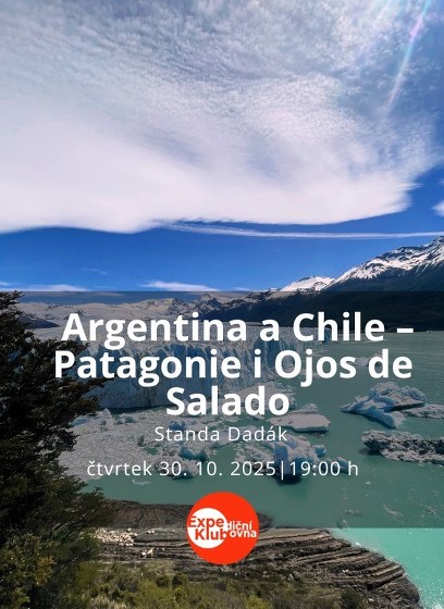 Plakát události Argentina a Chile – Patagonie i Ojos de Salado