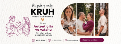 Plakát události Mužsko-ženský kruh na téma 