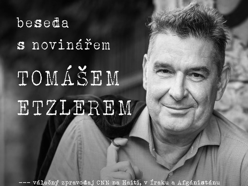 Plakát události Beseda s Tomášem Etzlerem