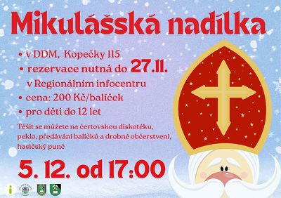 Plakát události Mikulášská nadílka