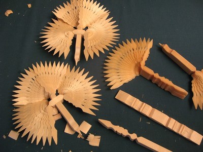 Plakát události Výroba štípané holubičky