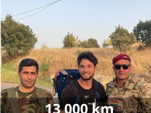 Plakát události 13 000 km prázdnin – limitům vstříc