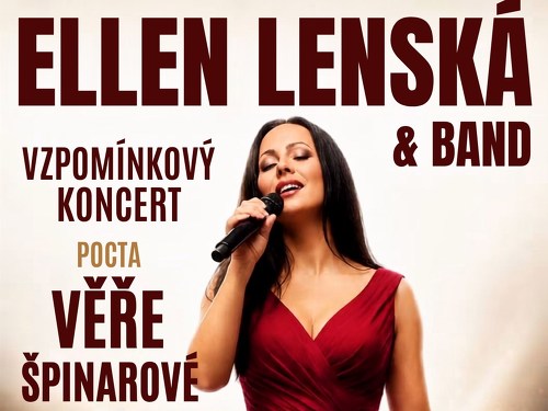 Plakát události Vzpomínkový koncert - Pocta Věře Špinarové
