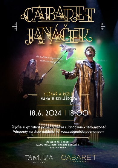 Plakát události Cabaret Janáček a Janáčkovský kvíz