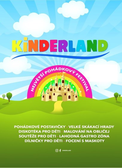 Plakát události Kinderland Festival Nymburk 2024