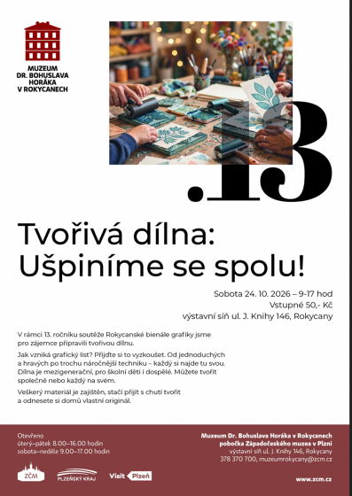 Plakát události Tvořivá dílna: Ušpiníme se spolu!