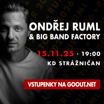 Plakát události Ondřej Ruml & Big Band Factory