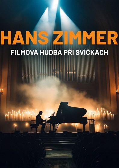 Plakát události Filmová hudba Hanse Zimmera při svíčkách