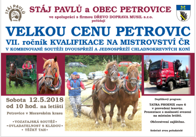 Plakát události Velká cena Petrovic