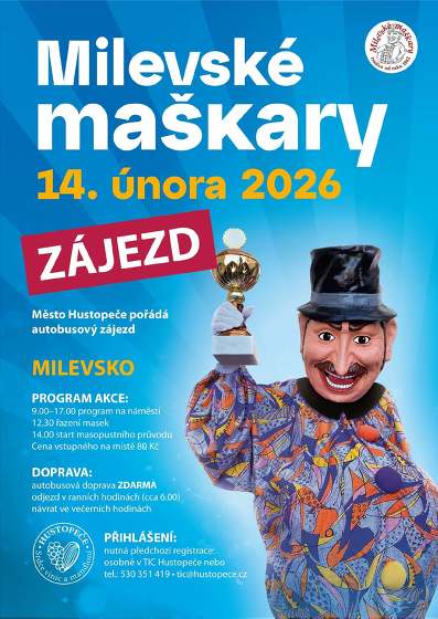 Plakát události Milevské maškary
