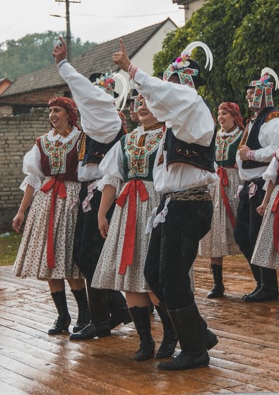 Plakát události Folklorní večer - Slovácké léto 2023