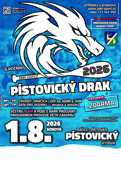 Plakát události Pístovický drak