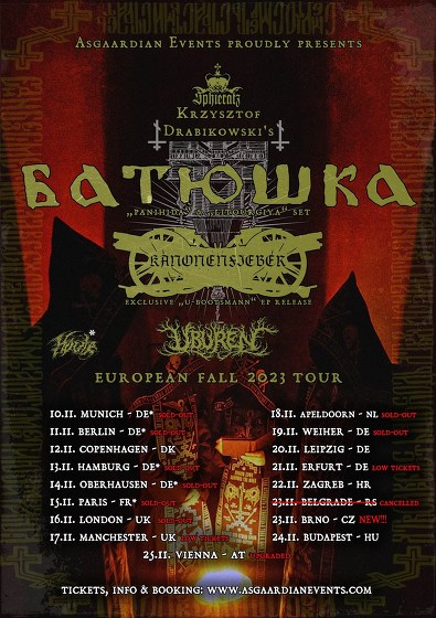 Plakát události Krzysztof Drabikowski's Батюшка - Brno