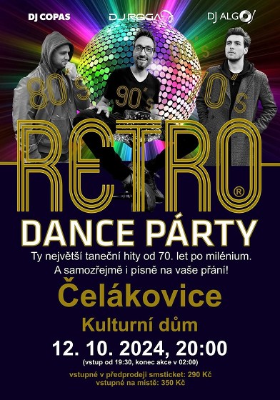 Plakát události Retro dance párty