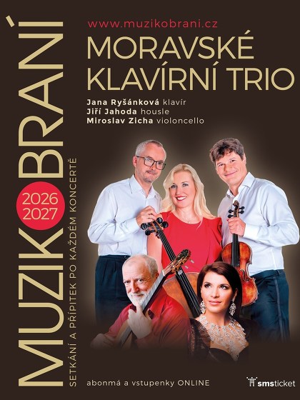 Plakát události Koncertní cyklus Muzikobraní Moravského klavírního tria