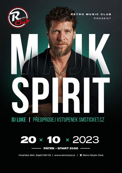 Plakát události Majk Spirit