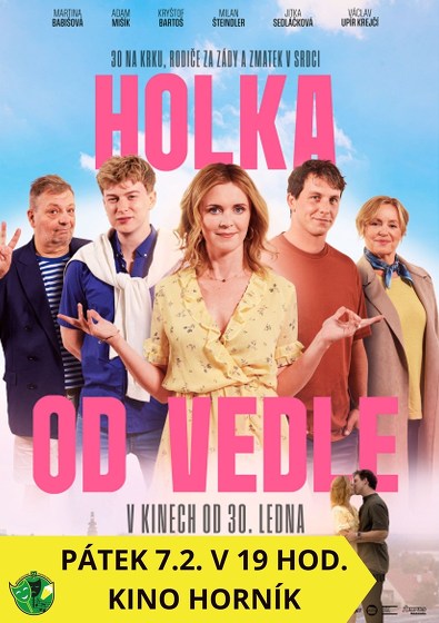 Plakát události Holka od vedle