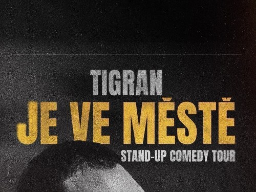 Plakát události Tigran Hovakimyan - Tigran je ve městě - Boskovice