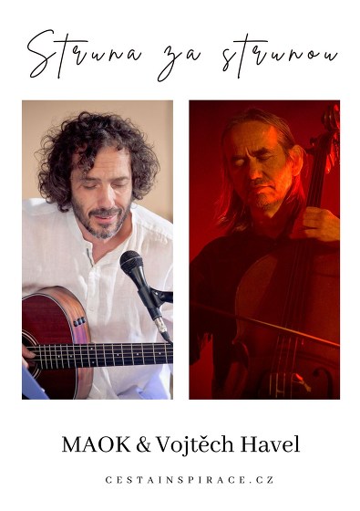 Plakát události Struna za strunou - Maok & Vojtěch Havel