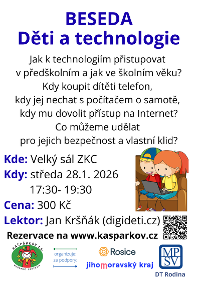 Plakát události Beseda - DIGIDĚTI