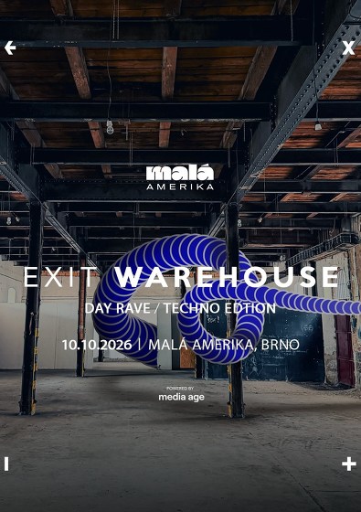 Plakát události EXIT Warehouse: Malá Amerika | Techno edition