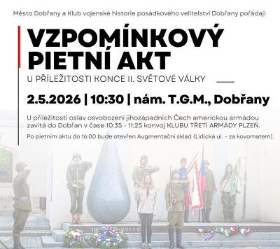 Plakát události Vzpomínkový pietní akt a konvoj