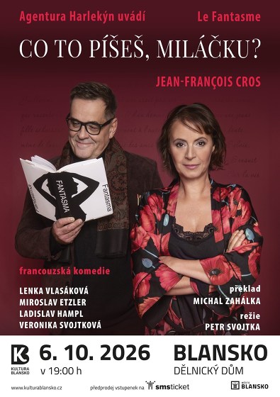 Plakát události Co to píšeš, miláčku?