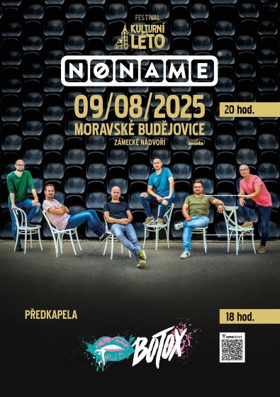 Plakát události No Name + Botox - Kulturní léto 2025