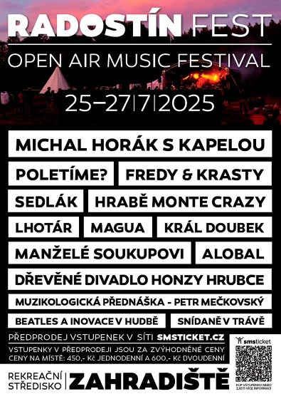 Plakát události Radostín Fest 2025