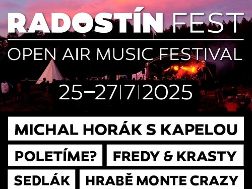 Plakát události Radostín Fest 2025