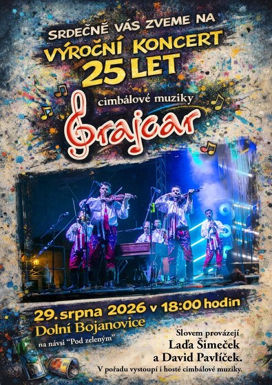 Plakát události GRAJCAR slaví 25 let!