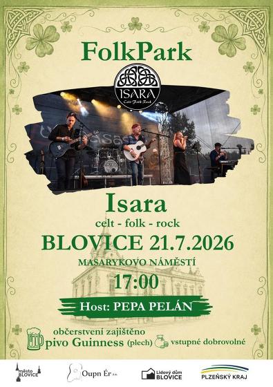 Plakát události FolkPark v Blovicích