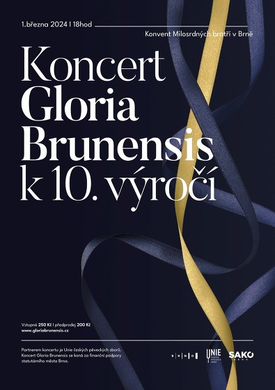 Plakát události Koncert Gloria Brunensis k 10. výročí