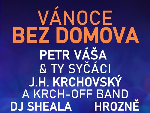 Plakát události Vánoce BEZ DOMOVA