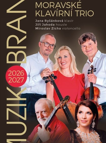 Plakát události Koncertní cyklus Muzikobraní Moravského klavírního tria