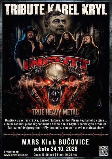 Plakát události Ingott: Karel Kryl Tribute