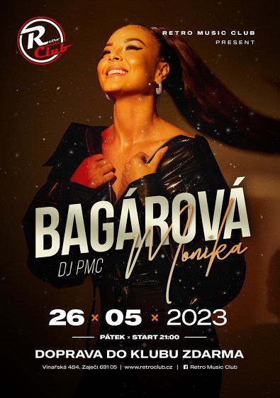 Plakát události Monika Bagárová