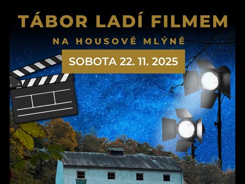 Plakát události Tábor ladí filmem