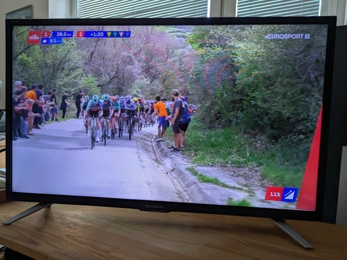 Prodám Full HD LCD televizi Sharp LC-32+karta+parabola