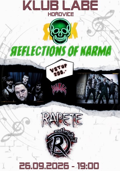 Plakát události Rapete / Reflections Of Karma