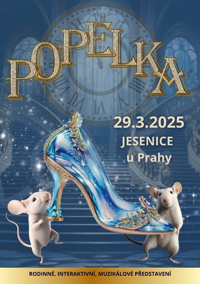 Plakát události POPELKA I Jesenice u Prahy