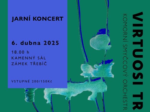 Plakát události Jarní koncert Virtuosi Trebicenses