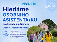 Národní ústav pro autismus, z.ú. nabízí práci na pozici Osobní asistent/asistentka v Domove Měšice u Prahy v obci Měšice
