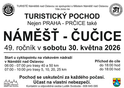 Plakát události Náměšť - Čučice