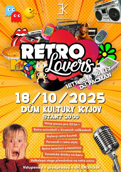 Plakát události Retro Lovers
