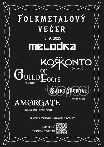 Plakát události Folkmetalový večer