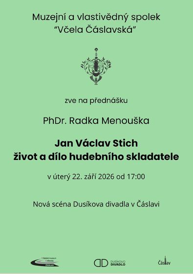 Plakát události Jan Václav Stich