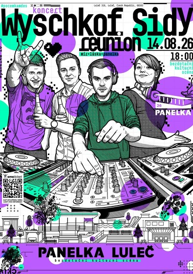 Plakát události Wyschkof Sidy Crew in da Panelka!
